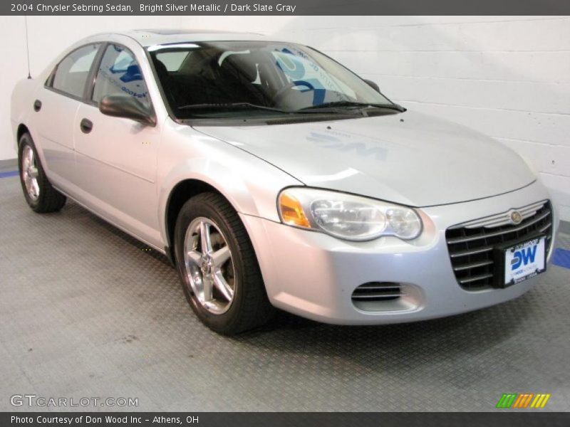 Bright Silver Metallic / Dark Slate Gray 2004 Chrysler Sebring Sedan