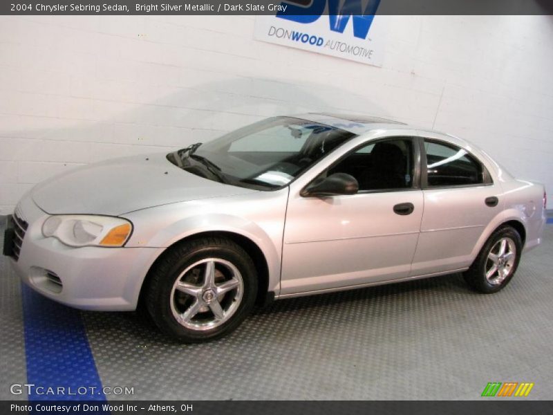 Bright Silver Metallic / Dark Slate Gray 2004 Chrysler Sebring Sedan