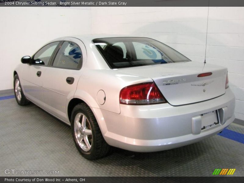 Bright Silver Metallic / Dark Slate Gray 2004 Chrysler Sebring Sedan