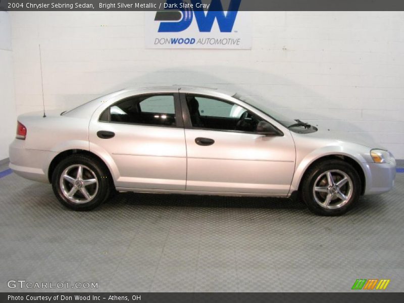 Bright Silver Metallic / Dark Slate Gray 2004 Chrysler Sebring Sedan