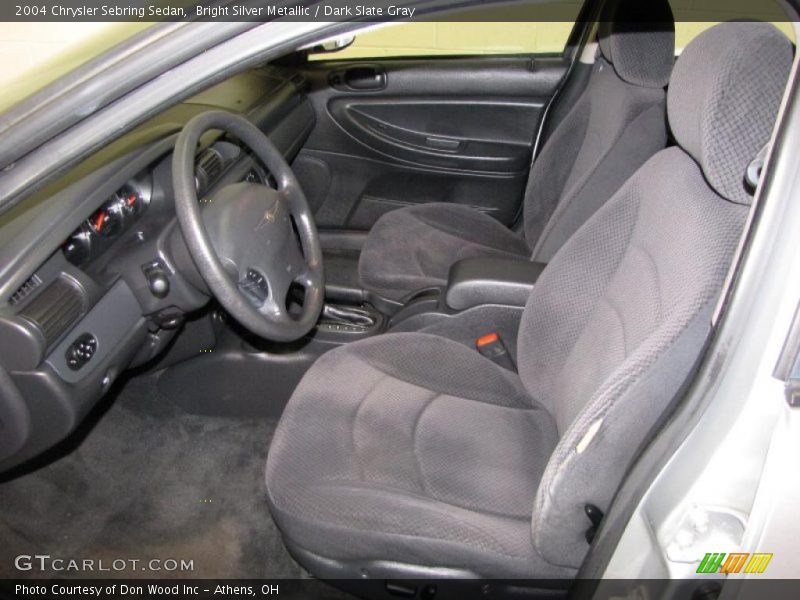 Bright Silver Metallic / Dark Slate Gray 2004 Chrysler Sebring Sedan