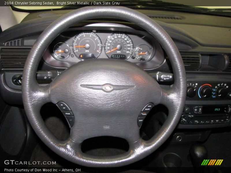 Bright Silver Metallic / Dark Slate Gray 2004 Chrysler Sebring Sedan
