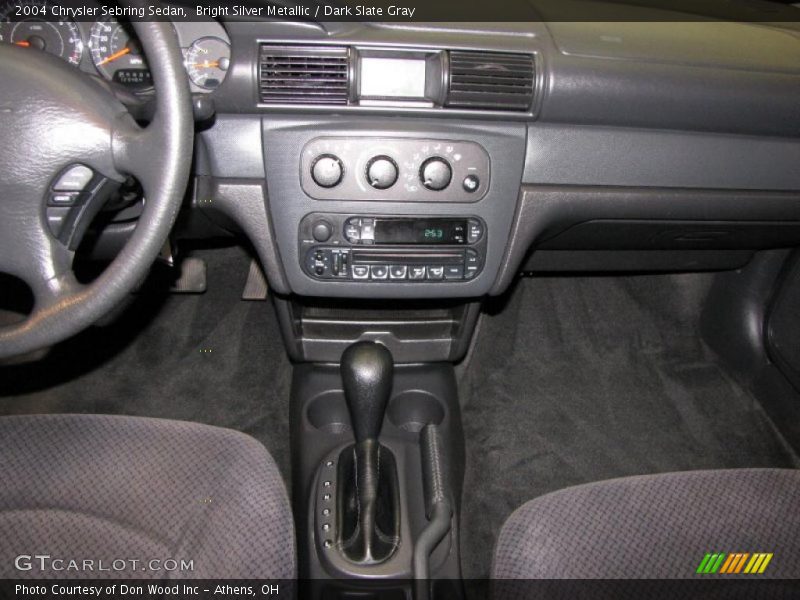 Bright Silver Metallic / Dark Slate Gray 2004 Chrysler Sebring Sedan