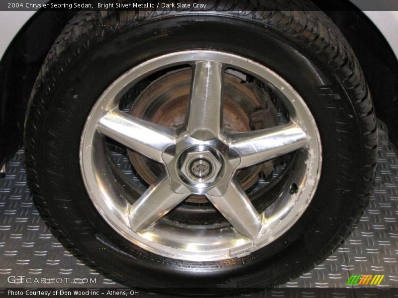 Bright Silver Metallic / Dark Slate Gray 2004 Chrysler Sebring Sedan
