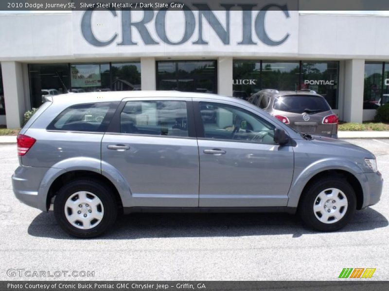 Silver Steel Metallic / Dark Slate Gray 2010 Dodge Journey SE