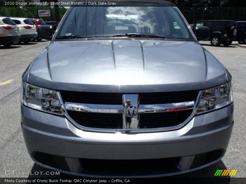 Silver Steel Metallic / Dark Slate Gray 2010 Dodge Journey SE