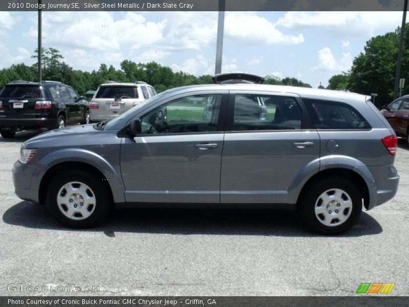 Silver Steel Metallic / Dark Slate Gray 2010 Dodge Journey SE