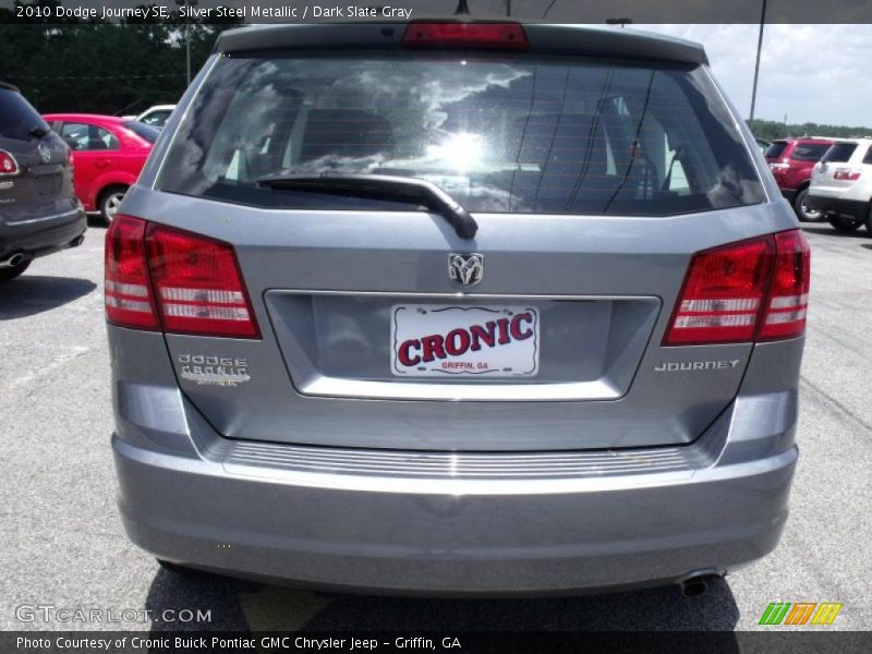 Silver Steel Metallic / Dark Slate Gray 2010 Dodge Journey SE