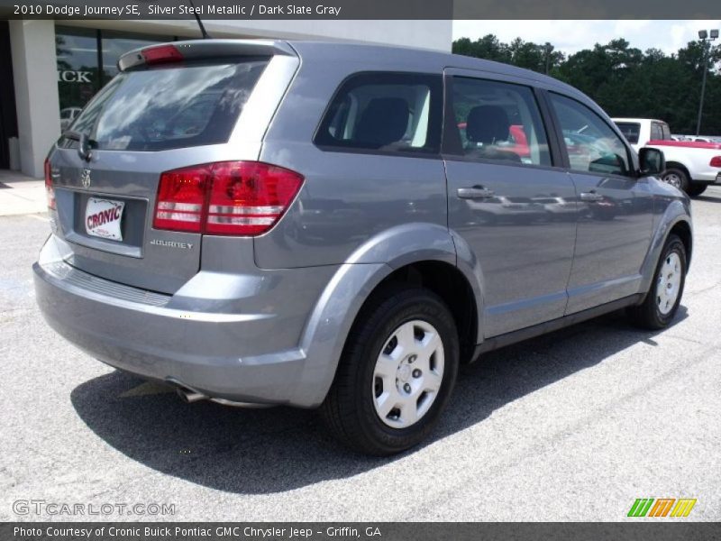 Silver Steel Metallic / Dark Slate Gray 2010 Dodge Journey SE
