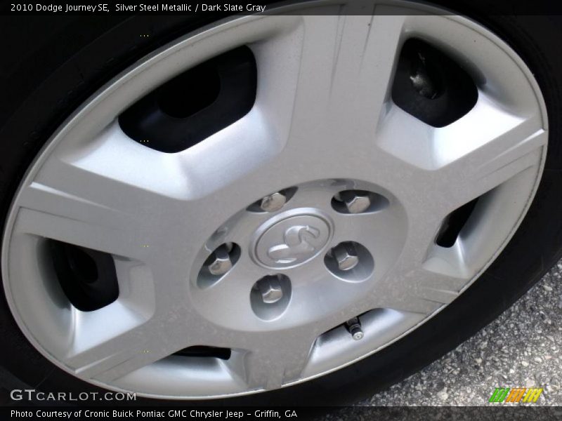 Silver Steel Metallic / Dark Slate Gray 2010 Dodge Journey SE