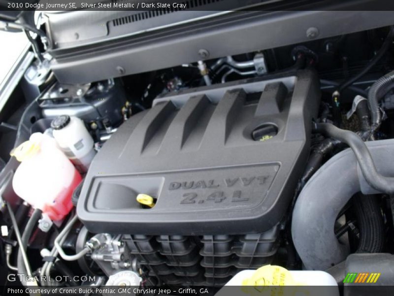 Silver Steel Metallic / Dark Slate Gray 2010 Dodge Journey SE