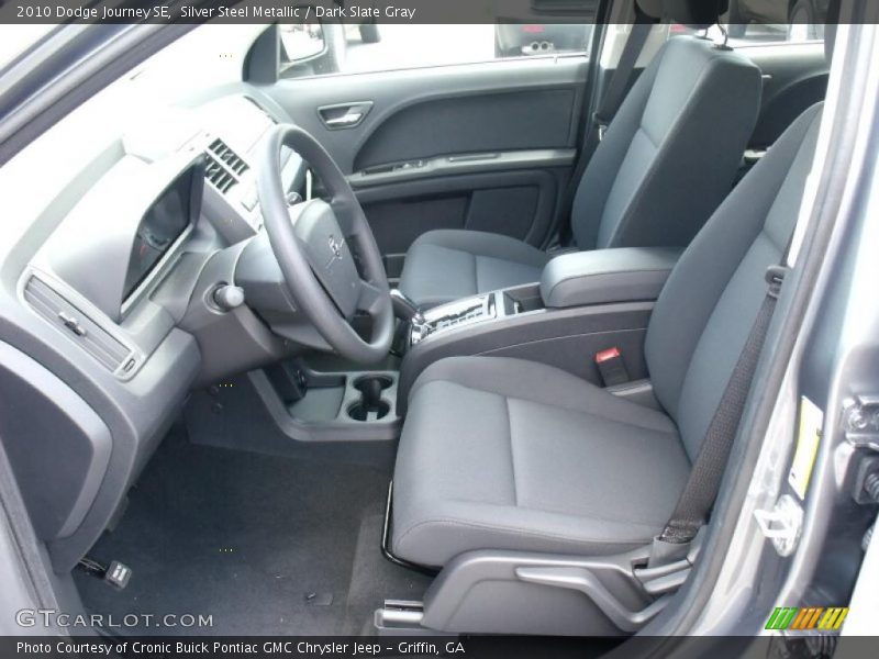 Silver Steel Metallic / Dark Slate Gray 2010 Dodge Journey SE