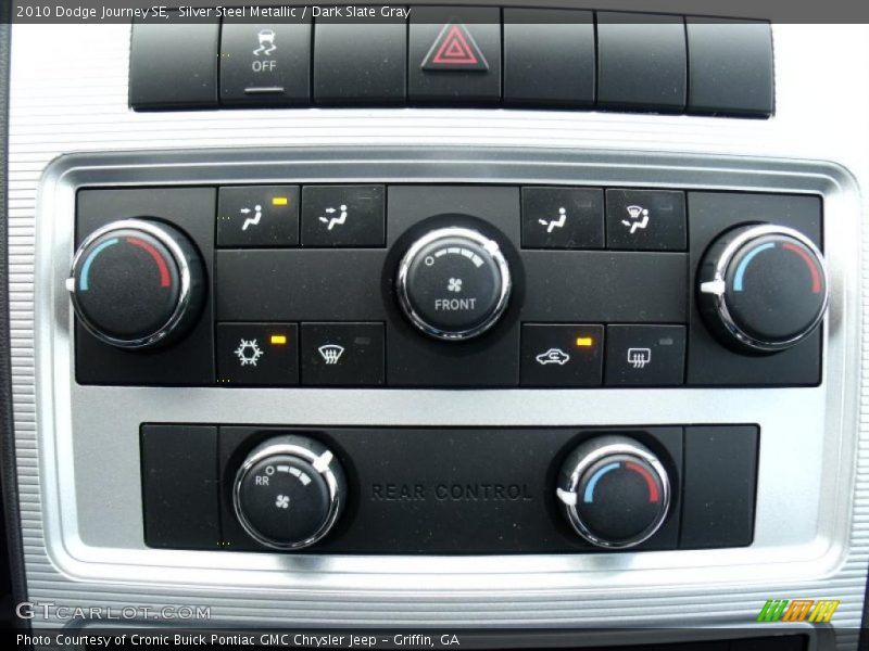 Silver Steel Metallic / Dark Slate Gray 2010 Dodge Journey SE