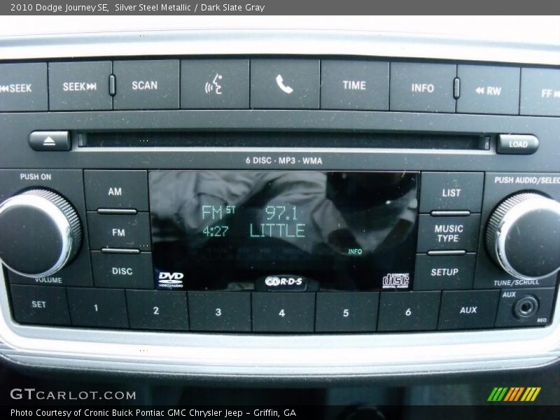 Silver Steel Metallic / Dark Slate Gray 2010 Dodge Journey SE