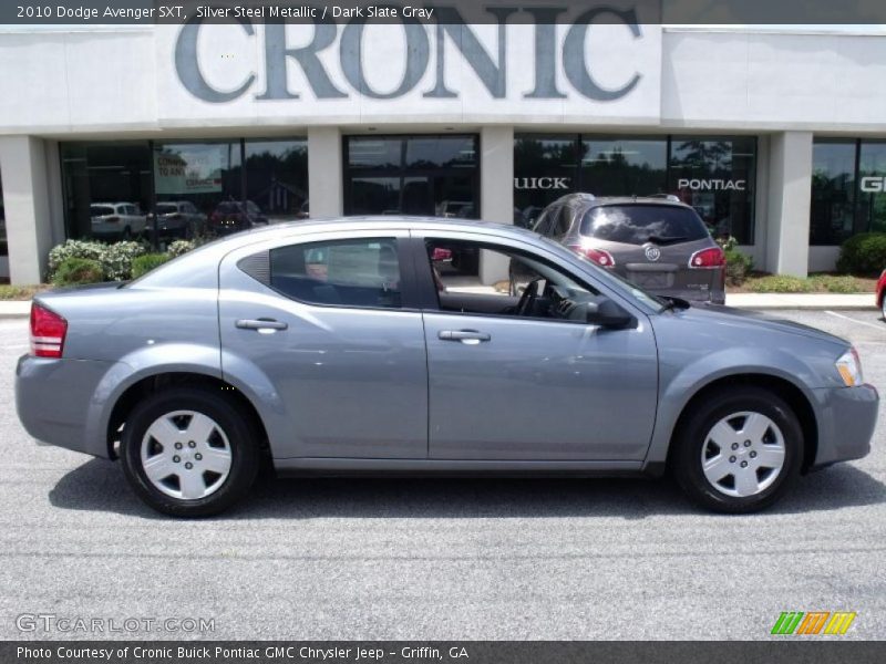Silver Steel Metallic / Dark Slate Gray 2010 Dodge Avenger SXT
