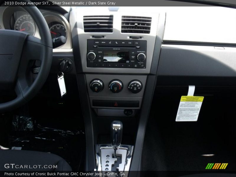 Silver Steel Metallic / Dark Slate Gray 2010 Dodge Avenger SXT