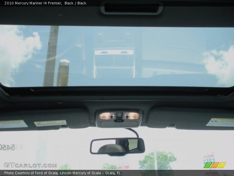 Black / Black 2010 Mercury Mariner I4 Premier