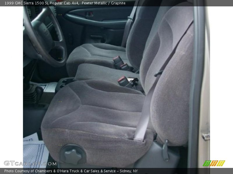 Pewter Metallic / Graphite 1999 GMC Sierra 1500 SL Regular Cab 4x4