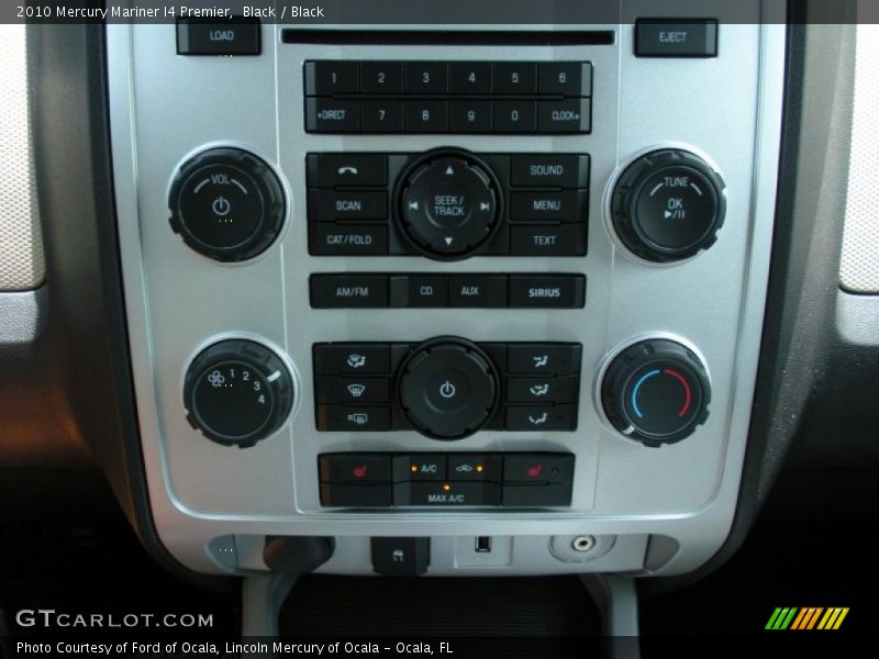 Black / Black 2010 Mercury Mariner I4 Premier