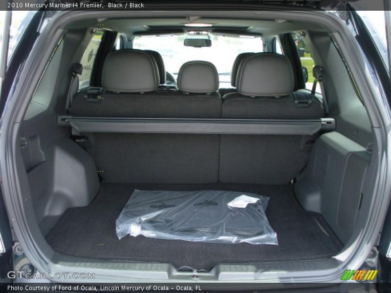Black / Black 2010 Mercury Mariner I4 Premier