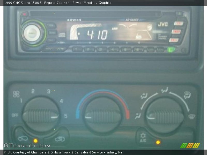 Pewter Metallic / Graphite 1999 GMC Sierra 1500 SL Regular Cab 4x4