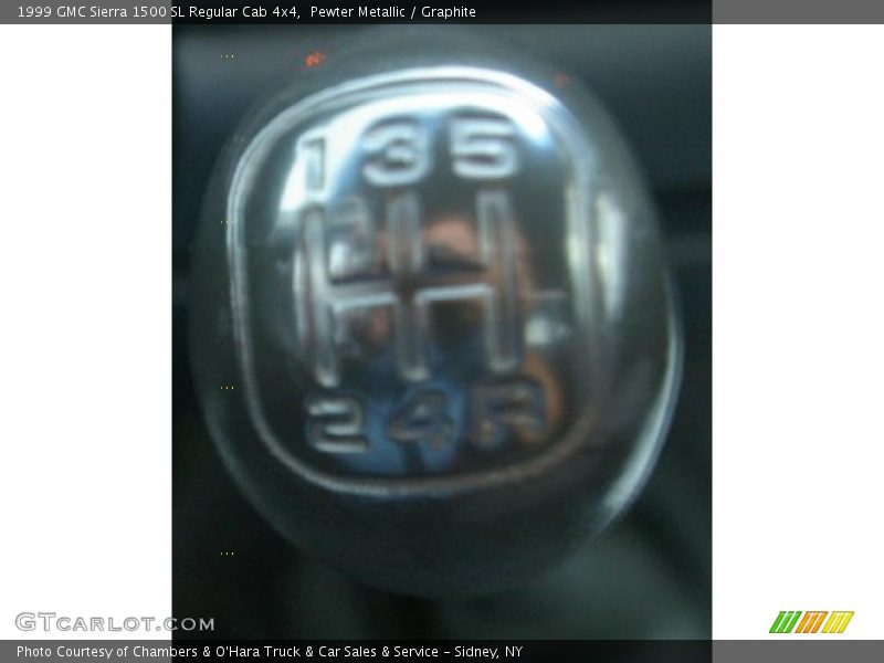 Pewter Metallic / Graphite 1999 GMC Sierra 1500 SL Regular Cab 4x4