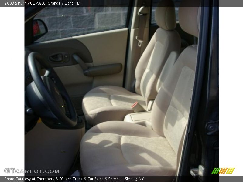 Orange / Light Tan 2003 Saturn VUE AWD