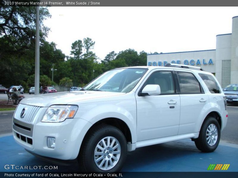 White Suede / Stone 2010 Mercury Mariner I4 Premier