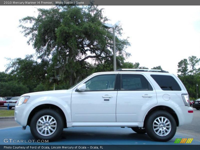 White Suede / Stone 2010 Mercury Mariner I4 Premier