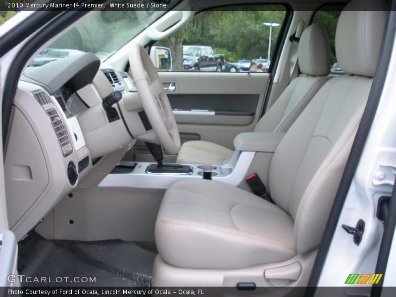 White Suede / Stone 2010 Mercury Mariner I4 Premier