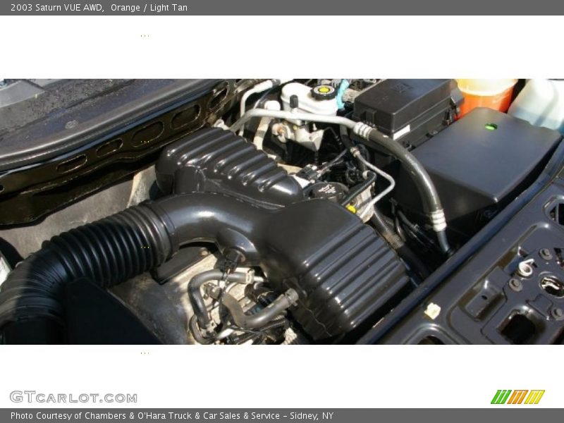 Orange / Light Tan 2003 Saturn VUE AWD