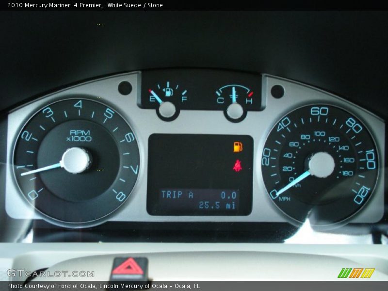 White Suede / Stone 2010 Mercury Mariner I4 Premier