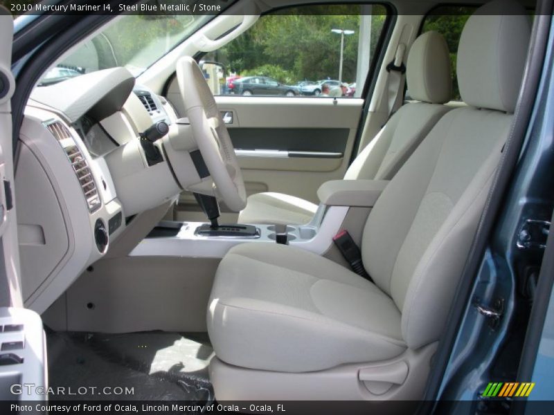 Steel Blue Metallic / Stone 2010 Mercury Mariner I4