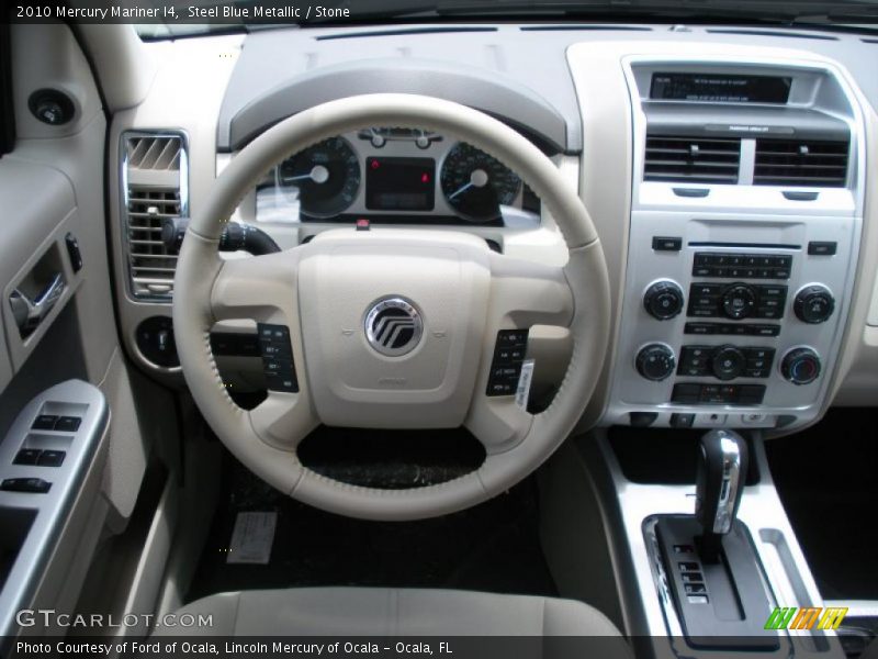 Steel Blue Metallic / Stone 2010 Mercury Mariner I4