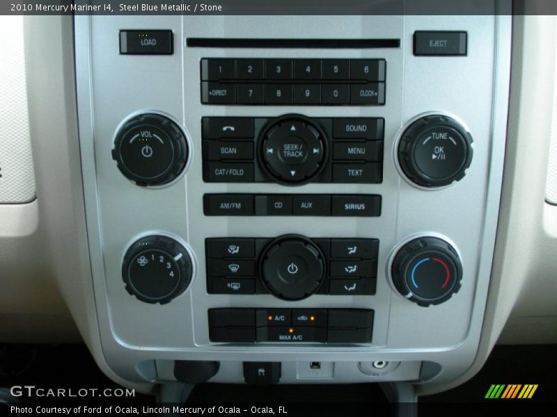Steel Blue Metallic / Stone 2010 Mercury Mariner I4