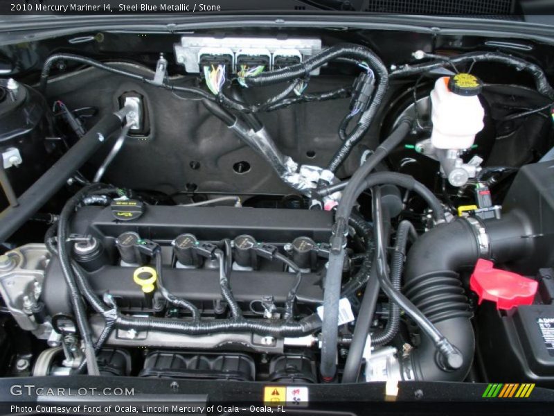 Steel Blue Metallic / Stone 2010 Mercury Mariner I4