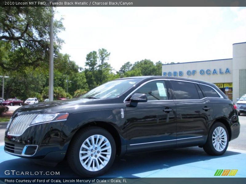 Tuxedo Black Metallic / Charcoal Black/Canyon 2010 Lincoln MKT FWD