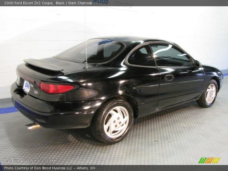 Black / Dark Charcoal 2000 Ford Escort ZX2 Coupe
