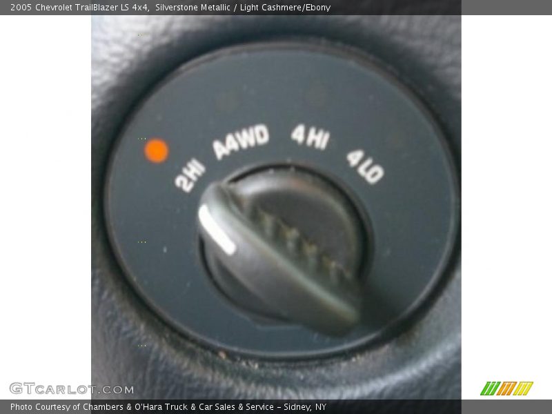 Silverstone Metallic / Light Cashmere/Ebony 2005 Chevrolet TrailBlazer LS 4x4