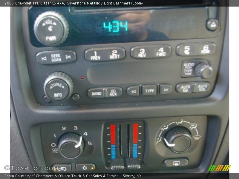 Silverstone Metallic / Light Cashmere/Ebony 2005 Chevrolet TrailBlazer LS 4x4