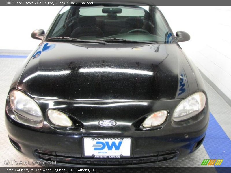 Black / Dark Charcoal 2000 Ford Escort ZX2 Coupe