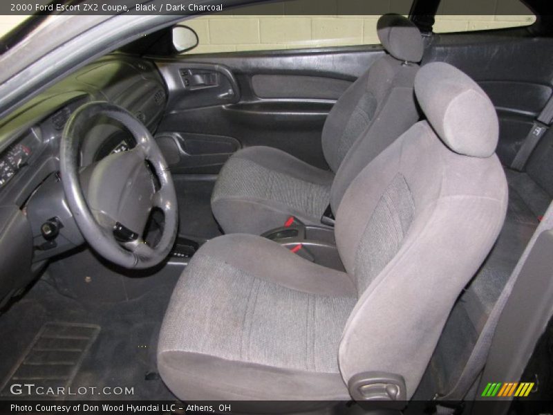 Black / Dark Charcoal 2000 Ford Escort ZX2 Coupe