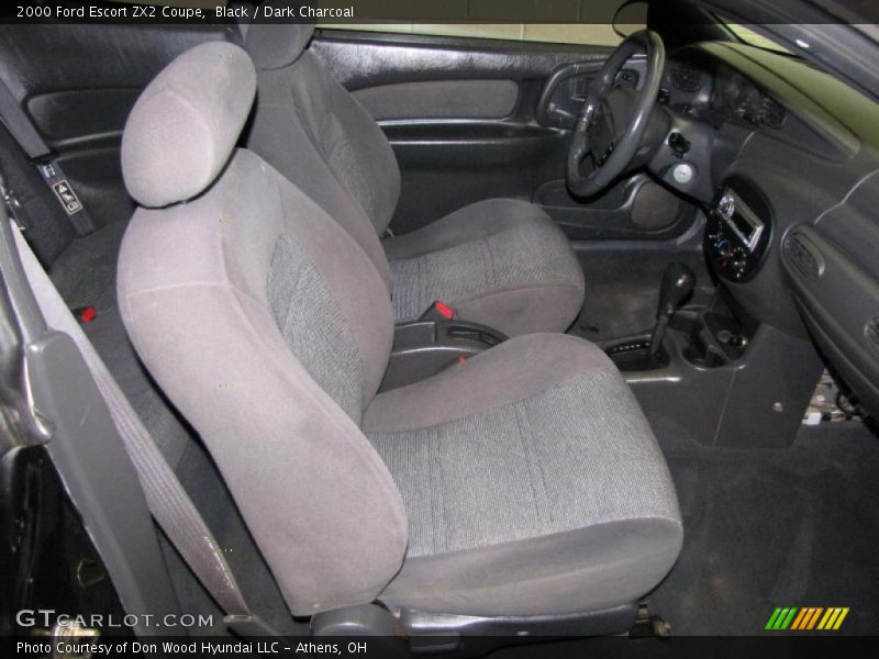 Black / Dark Charcoal 2000 Ford Escort ZX2 Coupe