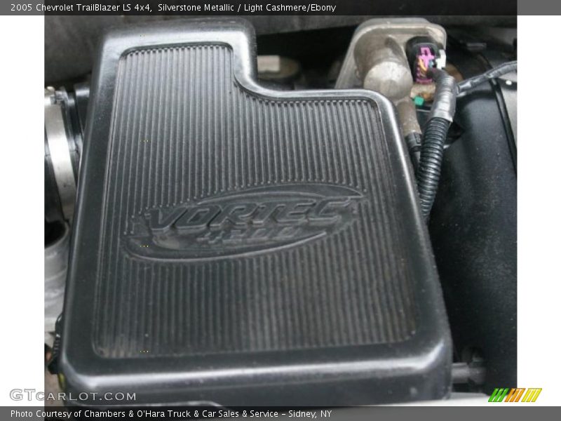 Silverstone Metallic / Light Cashmere/Ebony 2005 Chevrolet TrailBlazer LS 4x4