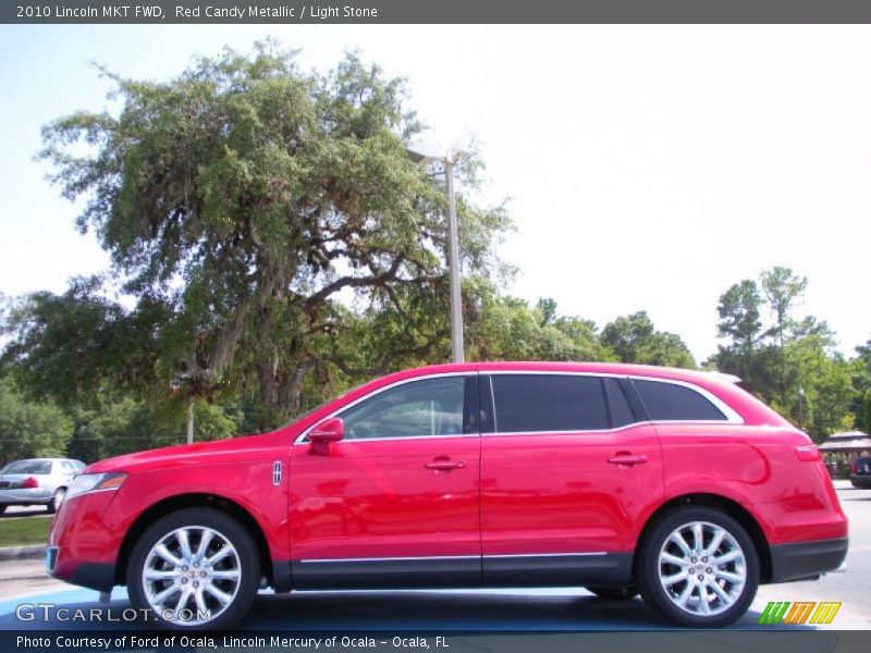Red Candy Metallic / Light Stone 2010 Lincoln MKT FWD