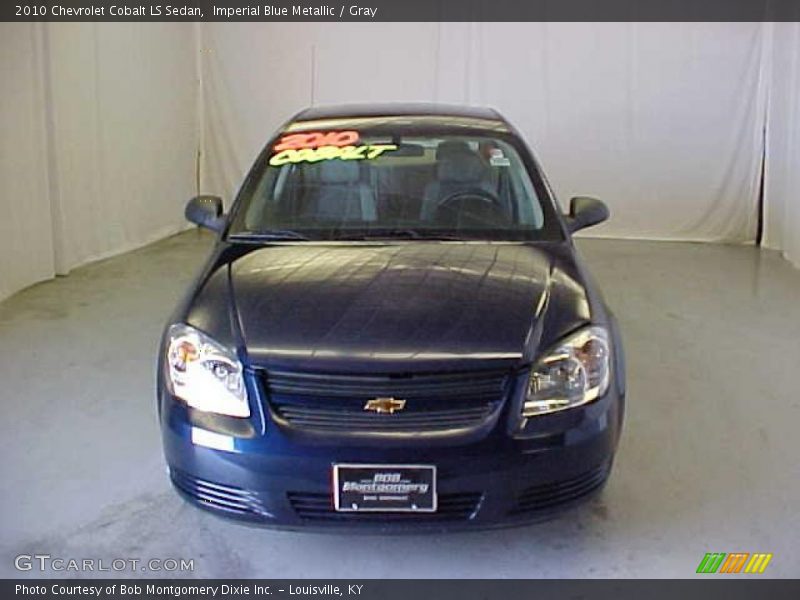 Imperial Blue Metallic / Gray 2010 Chevrolet Cobalt LS Sedan