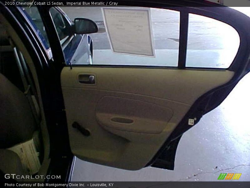 Imperial Blue Metallic / Gray 2010 Chevrolet Cobalt LS Sedan
