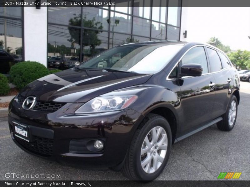 Black Cherry Mica / Sand 2007 Mazda CX-7 Grand Touring