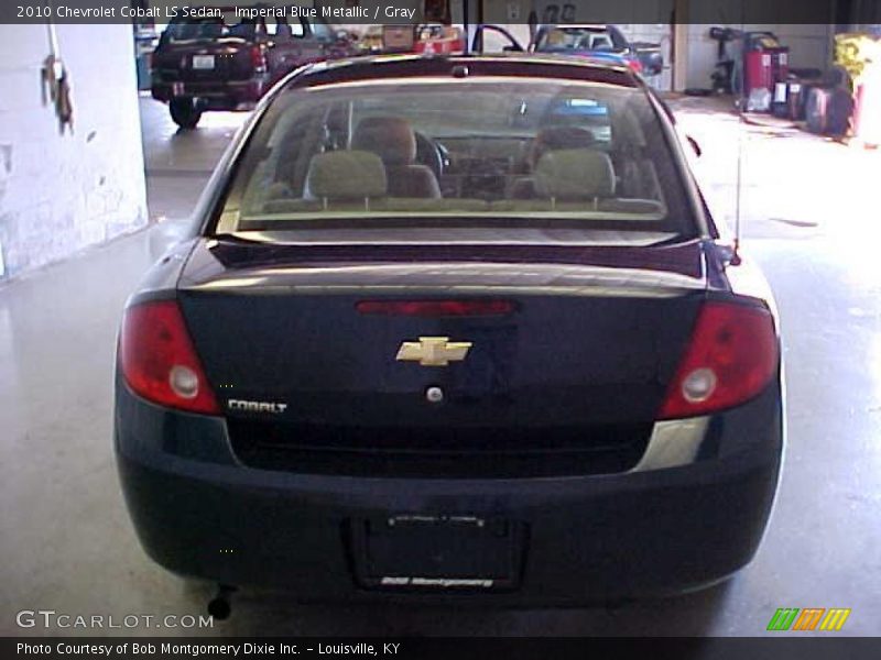 Imperial Blue Metallic / Gray 2010 Chevrolet Cobalt LS Sedan