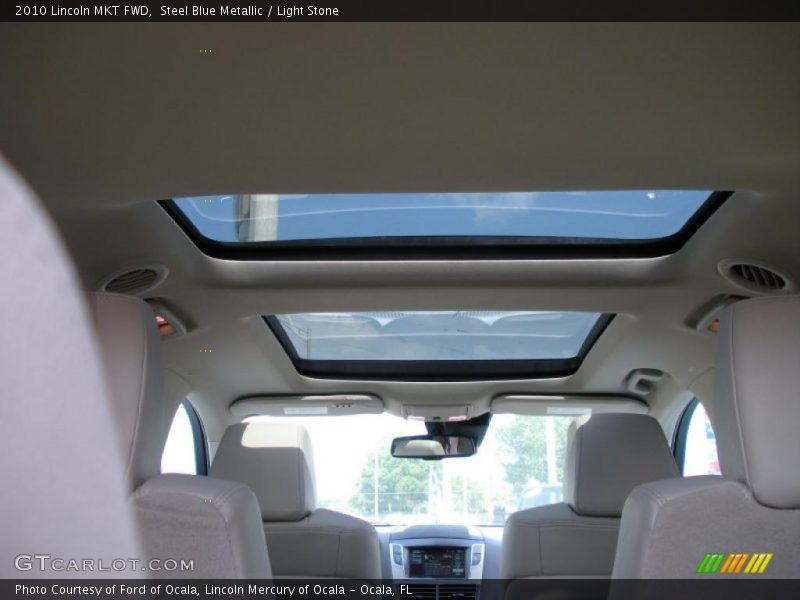 Steel Blue Metallic / Light Stone 2010 Lincoln MKT FWD